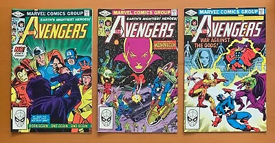Buy Avengers #218, 219 & 220 (Marvel 1982) 3 X VF+/- Bronze Age Comics • 23.95£