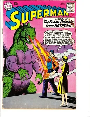 Buy Superman 142 (1961): FREE To Combine- In Fair/Good Condition • 18.47£