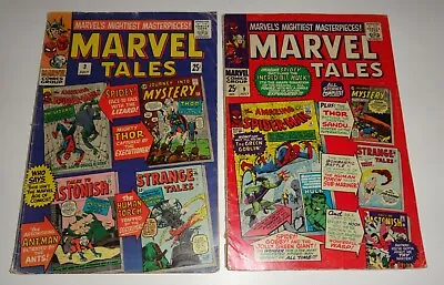 Buy Marvel Tales #3,9 68 Page Giants  1966/67  Vg-   Asm #6,14 • 16.17£