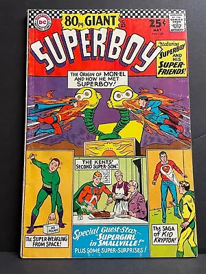 Buy Superboy #129 VG+ 1966 80 Page G-22  Low/Mid Grade Silver Age DC Comic • 22.92£