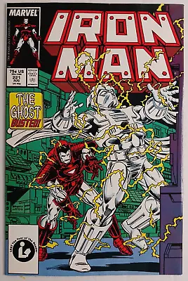 Buy Iron Man #221 ~ Marvel Comics 1987 ~ DIRECT EDITION ~ WHITE PAGES ~ NM • 3.95£