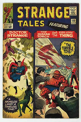 Buy Strange Tales #133 5.0 Lee Story Puppet Master Appearance Ow Pgs 1965 • 29.25£