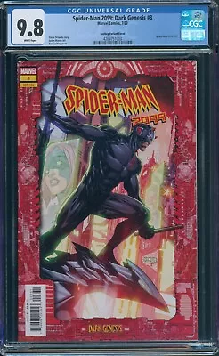Buy Spider-Man 2099 Dark Genesis #3 CGC 9.8 Lashley Daredevil Variant Marvel 2023 • 38.61£