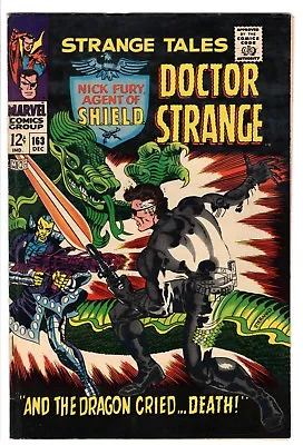 Buy Strange Tales #163 (Dec 1967, Marvel) FN/VF  Steranko Cover And Art  Dr Strange • 26.88£