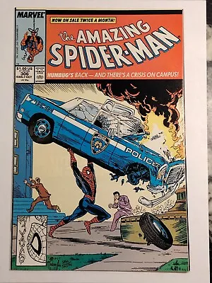 Buy Amazing Spider-Man #306  NM 9.4  Action Comics #1 Homage UNREAD McFarlane 🔥 KEY • 30.03£