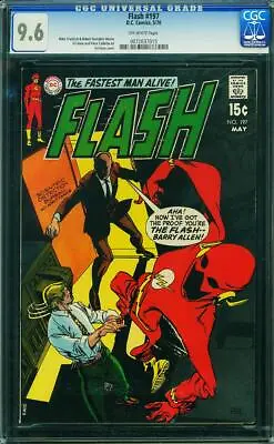 Buy FLASH 197 CGC 9.6 RARE 1of8!! DR DOCTOR MYLES Silver Age DC COMICS 1970 • 524.23£