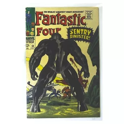 Buy Fantastic Four (1961 Series) #64 In Fine Condition. Marvel Comics [k` • 48.95£
