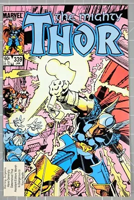 Buy Mighty Thor #339 Comic Marvel 1984 1st Appearance Stormbreaker - Beta Ray Bill! • 15.80£