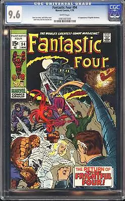 Buy Fantastic Four 94 CGC 9.6 • 4,777.29£