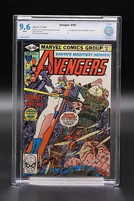 Buy Avengers (1963) #195 George Perez CBCS 9.6 White Pages 1st Cameo Taskmaster • 80.35£