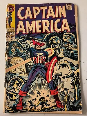 Buy Captain America #107 2.0 (1968) • 9.64£