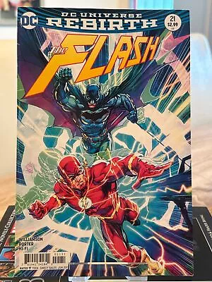 Buy The Flash Vol. 5 #21 (2017) - Rebirth - Howard Porter Variant - DC Comics • 1.95£