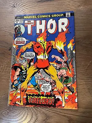 Buy Mighty Thor #225 - Marvel Comics - 1974 - 1st App Firelord - Back Issue • 75£