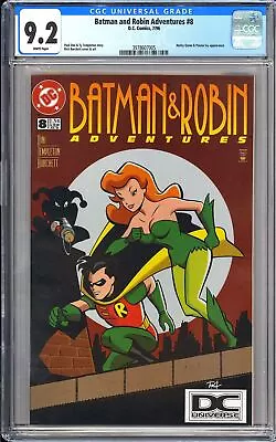 Buy Batman & Robin Adventures #8 CGC 9.2 3978607005 Harley Quinn & Poison Ivy! DCU • 78.83£