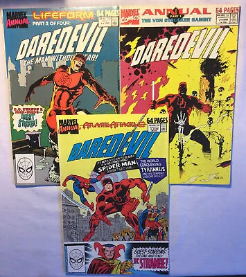 Buy Daredevil Annual. #5. Miss Numbered As #4. 1989. #6. 1990. #7. 1991. Marvel. • 12£