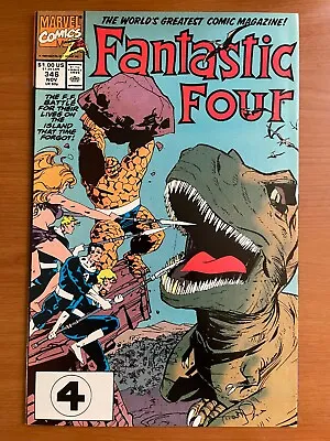 Buy Fantastic Four #346 (1990, Marvel) 1st Cameo Time Variance Auth. Comic #KRC556 • 15.74£