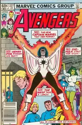 Buy Avengers, The #227 (Newsstand) FN; Marvel | Captain Marvel (Monica) - We Combine • 12.78£