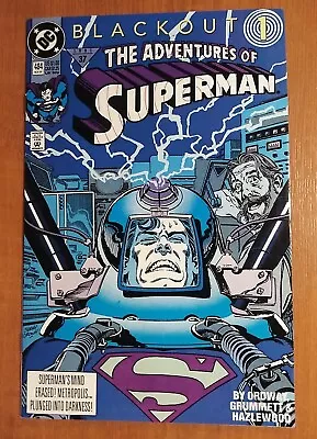 Buy Adventures Of Superman #484 - DC Comics 1st Print • 6.99£