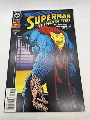 Buy DC Comics Comic Book Superman The Man Of Steel #33 • 3.37£