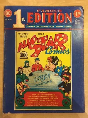 Buy Famous First Edition All Star Comics (1975) #   F-7 (4.0-VG) (1186295) TREASU... • 18£