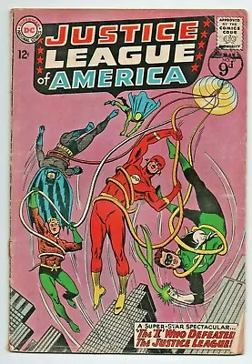 Buy JUSTICE LEAGUE OF AMERICA - No. 27 - SERIES 1 - MAY 1964  - VG+ CONDITION - DC • 18.99£