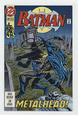 Buy Batman 486 DC 1992 NM- Jim Aparo Doug Moench Metalhead Shondra Kinsolving • 7.99£