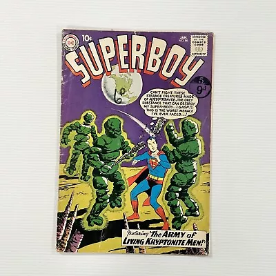 Buy Superboy #86 1961 GD+ Pence Stamp 4th Legion Superheroes **see Description • 24£