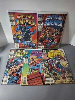 Buy Captain America Vol 1. (5) Comic Lot Issues 428-429-430-431-432 Marvel 1994 🔑  • 15.98£