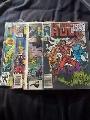 Buy The Incredible Hulk Marvel Comics 4 Comics In Total Joblot 007 • 14.99£