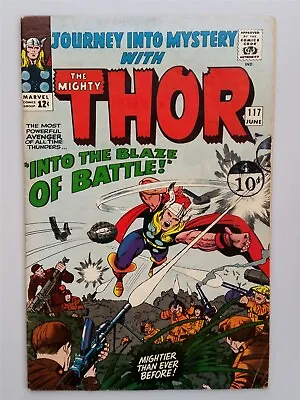 Buy Thor Journey Into Mystery #117 Vg+ (4.5) June 1965 Marvel Comics ** • 24.99£