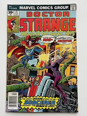 Buy Doctor Strange #21 (1977) Reprints Doctor Strange #169 FN Range • 5.06£