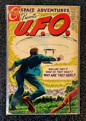Buy Charlton Comics Space Adventures Present UFO #60 Sci-Fi 1967 Silver Age  • 30£