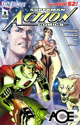 Buy ACTION COMICS #3 - New 52 - Gene Ha VARIANT Cover • 4.99£