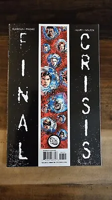 Buy Final Crisis #7 First Calvin Harris Grant Morrison 1st Run Black Cover • 8.67£