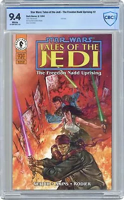 Buy Star Wars Tales Of The Jedi Freedon Nadd Uprising #2 CBCS 9.4 1994 • 27.17£