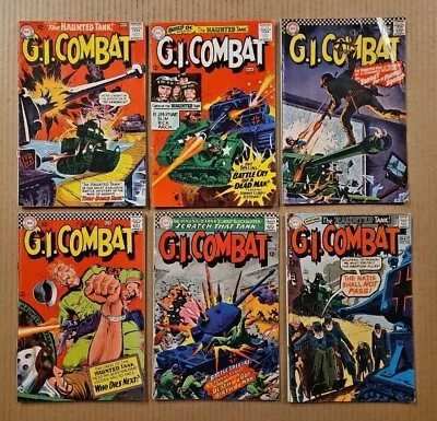 Buy G.I. Combat #105-135 Range Lot Of 6 Silver Age DC 1964 To 1969 • 39.97£