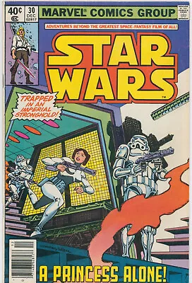Buy Star Wars #30 Marvel Comics 1979 VF- • 11.87£