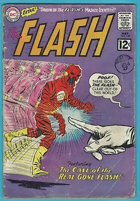 Buy THE FLASH #128 - DC 1962 - First Appearance Of Abra Kadabra : Good+ (2.5) • 50£