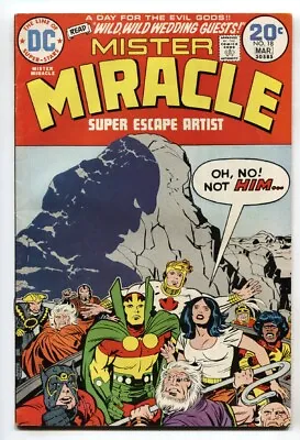 Buy Mister Miracle #18 1974- DC Barda Marries Mister Miracle • 20.16£