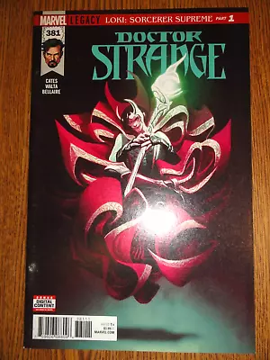 Buy Doctor Strange #381 Cates Key 1st Bats Dog Loki Sorcerer Supreme Thor Dr. Marvel • 15.98£