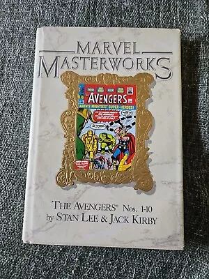 Buy Marvel Masterworks Vol 4 Reprinting Avengers 1-10 H/B With D/J VG+/FN • 29.95£
