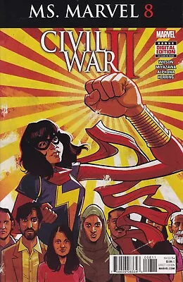 Buy MS. MARVEL (2015) #8 - Civil War II - Back Issue • 5.99£