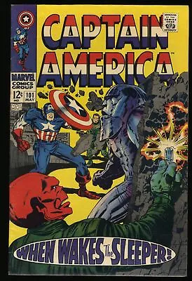 Buy Captain America #101 FN/VF 7.0 Red Skull Nick Fury Sleeper Appearances! • 32.82£