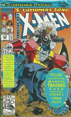 Buy UNCANNY X-MEN #295 (1992) NM | 'X-Cutioner's Song' | POLYBAGGED W Wolverine Card • 3.59£
