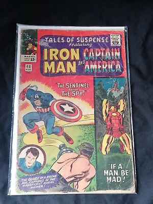 Buy Tales Of Suspense #68 - Marvel Comics - August 1965 - 1st Print - Iron Man • 17.98£