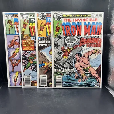 Buy Lot Of 4 INVINCIBLE IRON MAN: #’s 120, 121, 123, & 126. 4 Book Lot. (A43)(13) • 15.80£