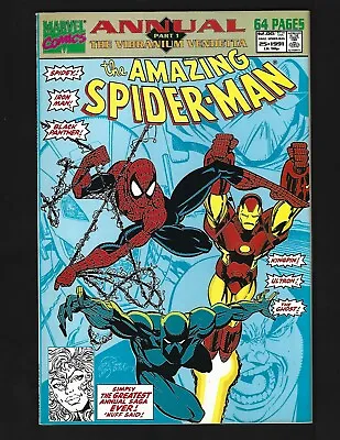 Buy Amazing Spider-Man Annual #25 NM- Black Panther Iron Man Ultron 1st Solo Venom • 9.49£