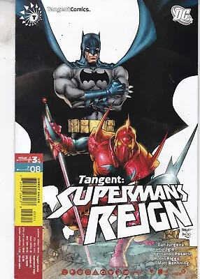 Buy Dc Comics Tangent Superman Reigns #3 July 2008 Fast P&p Same Day Dispatch • 4.99£