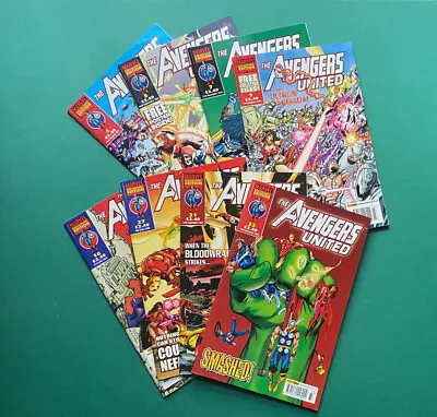 Buy 8x The Avengers United #4 5 7 9 16 27 31 33 Comic Lot Bundle (Marvel Panini '01) • 7.99£