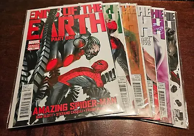 Buy Amazing Spider-Man #682-687 Dell'Otto Variants FN-NM Marvel Ends Of The Earth • 236.53£